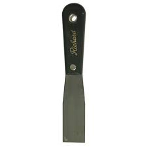 Couteau flexible mastic, Lame Acier, Largeur 1-1/4", Manche Polypropylène