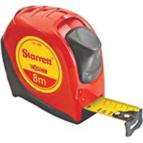 Ruban mesure longueur 1" x 8 m Marques goujon Millimètres Ruban mesure longueur 1" x 8 m Marques goujon Millimètres