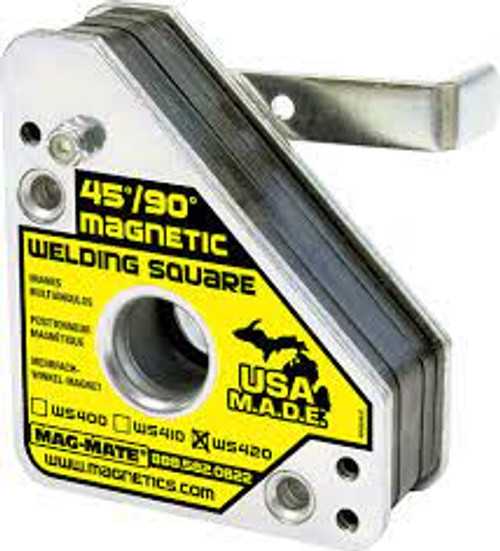 Équerres soudage magnétiques 3-3/4" x 1-1/2" x 4-3/8" 150 lb Équerres soudage magnétiques 3-3/4" x 1-1/2" x 4-3/8" 150 lb