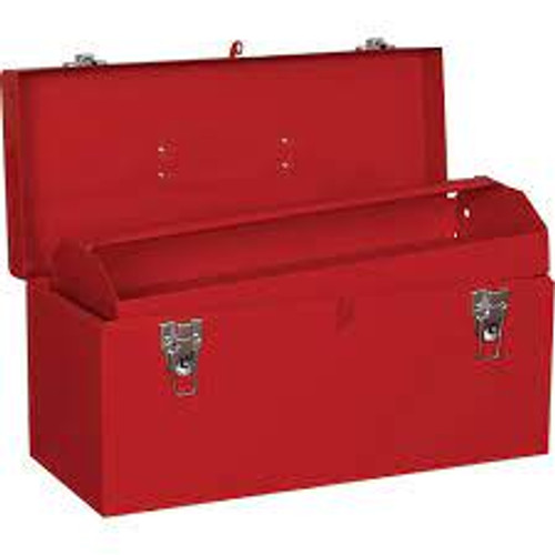 Coffre outils robuste 8-1/2" x 20" x 9-1/2" Rouge Coffre outils robuste 8-1/2" x 20" x 9-1/2" Rouge