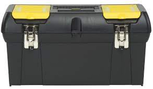 Coffre outils plateau série 2000 24x11-1/4x11 Noir/Jaune Coffre outils plateau série 2000 24x11-1/4x11 Noir/Jaune
