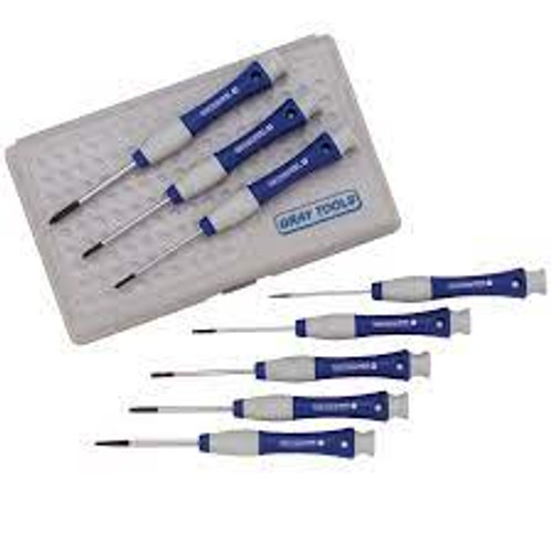 Tournevis fente précision 5/64" Ronde 6-1/2" lo Prise Plastique Tournevis fente précision 5/64" Ronde 6-1/2" lo Prise Plastique