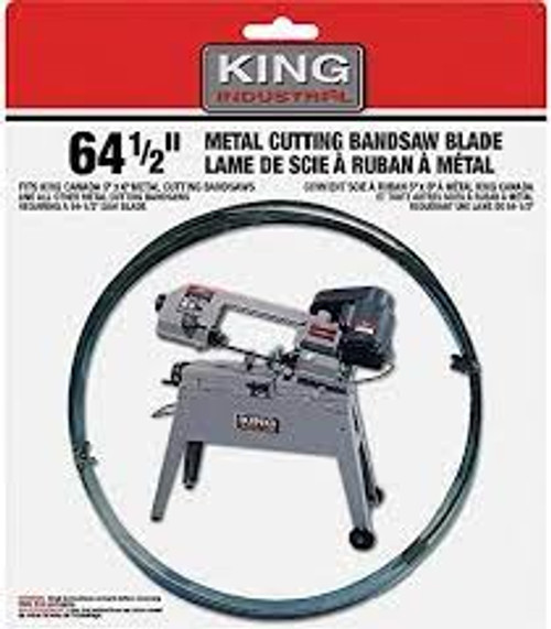 Scie à ruban métallique Bimétal 64-1/2" x 1/2" x 0,025" 24 dents/pouce