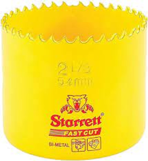 Scies-cloches bimétalliques à pointes en carbure de tungstène - Fastcut, 2-1/8", Coupe 1-5/8", Bimétal Scies-cloches bimétalliques à pointes en carbure de tungstène - Fastcut, 2-1/8", Coupe 1-5/8", Bimétal