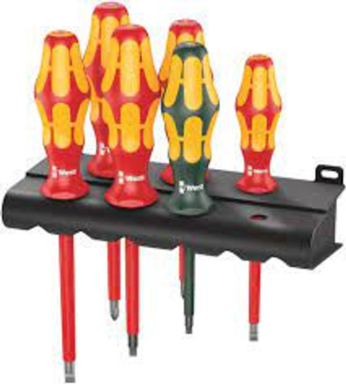 Tournevis isolés 160 i / 168 i /6 VDE, 1000 V, 6 pièces Tournevis isolés 160 i / 168 i /6 VDE, 1000 V, 6 pièces