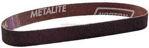 Courroies abrasives Metalite R228, 18x1/2, Oxyde d'aluminium, Grain 60 Courroies abrasives Metalite R228, 18x1/2, Oxyde d'aluminium, Grain 60