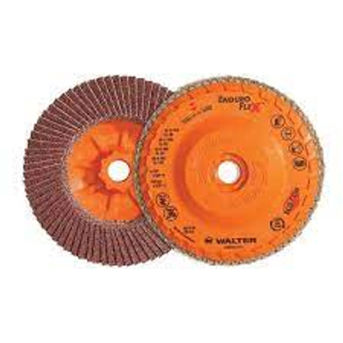 Disque lamelles Enduro-FlexMC 7x7/8 Type 27 Grain 80 Alumine zirconium Disque lamelles Enduro-FlexMC 7x7/8 Type 27 Grain 80 Alumine zirconium