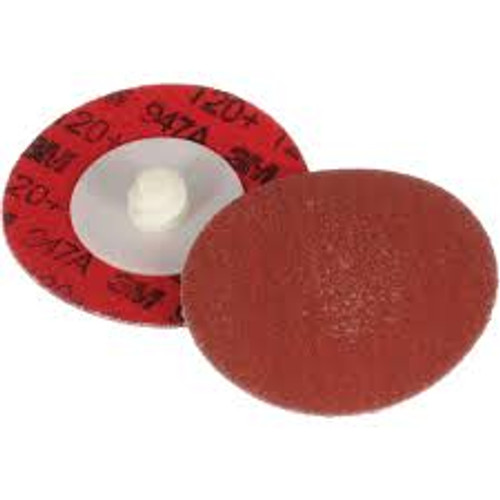 Disque durable 947A CubitronMC II RolocMC, 2" dia., Grain 120+, Céramique Disque durable 947A CubitronMC II RolocMC, 2" dia., Grain 120+, Céramique