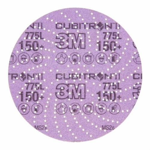 Disque ponçage 775L HookitMC CubitronMC II 6" Grain 150+ Céramique Ruban Disque ponçage 775L HookitMC CubitronMC II 6" Grain 150+ Céramique Ruban