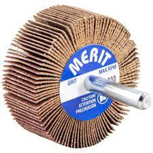 Disques lamellaires abrasifs montés, Oxyde d'aluminium/Céramique, 80, 2" x 3/4" x 1/4" Disques lamellaires abrasifs montés, Oxyde d'aluminium/Céramique, 80, 2" x 3/4" x 1/4"