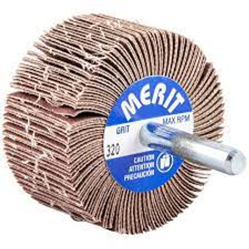 Disques lamellaires abrasifs montés, Oxyde d'aluminium/Céramique, Grain 80, 2-1/2" x 1" x 1/4" Disques lamellaires abrasifs montés, Oxyde d'aluminium/Céramique, Grain 80, 2-1/2" x 1" x 1/4"