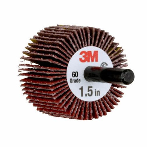 Disque lamelles 747D, Oxyde aluminium/Céramique, Grain 60, 1" x 1" x 1/4"