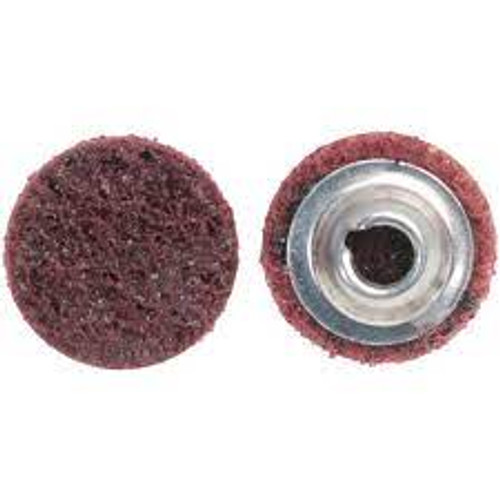 Disques non tissés changement rapide 2" dia Grain Moyen Oxyde d'aluminium Disques non tissés changement rapide 2" dia Grain Moyen Oxyde d'aluminium