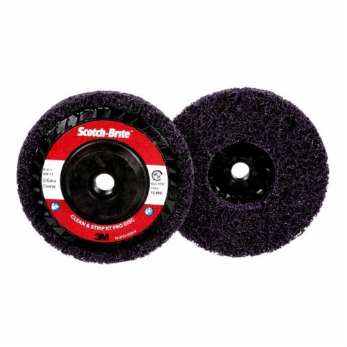 Disque XT Pro Scotch-BriteMC 5" dia. Extra grossier Carbure de silicium Disque XT Pro Scotch-BriteMC 5" dia. Extra grossier Carbure de silicium