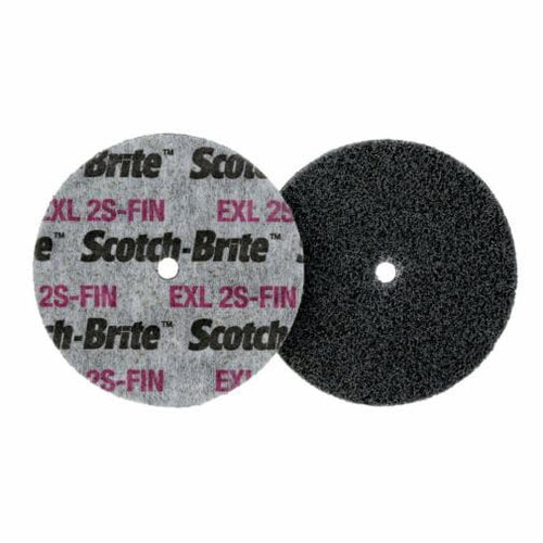 Meule EXL Scotch-BriteMC 3x1/4 Arbre 1/4 Grain Fin Carbure silicium Meule EXL Scotch-BriteMC 3x1/4 Arbre 1/4 Grain Fin Carbure silicium