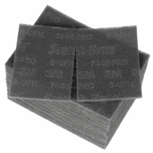 Tampon préparation manuelle surfaces Scotch-BriteMC Pro Carbure silicium 9" x 6" Grain Ultra fin Tampon préparation manuelle surfaces Scotch-BriteMC Pro Carbure silicium 9" x 6" Grain Ultra fin