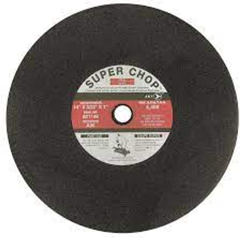 Meule tronçonneuse Super Chop 14x3/32 Arbre 1 Type 1/F41 Oxyde d'aluminium 4400 Tr/min