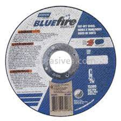 Meule tronçonneuse BlueFire 4-1/2" x 0,045"/1/16" 7/8" 01/41 Oxyde d'aluminium/Zirconium 13580 Tr/min Meule tronçonneuse BlueFire 4-1/2" x 0,045"/1/16" 7/8" 01/41 Oxyde d'aluminium/Zirconium 13580 Tr/min