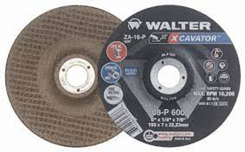 Meule XCAVATORMC 6x1/4 Arbre 7/8 Zirconium Type 27 Meule XCAVATORMC 6x1/4 Arbre 7/8 Zirconium Type 27