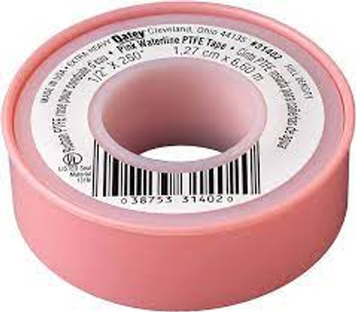 Ruban TeflonMD pour filets conduite eau 260" lo x 1/2" la Rose Ruban TeflonMD pour filets conduite eau 260" lo x 1/2" la Rose