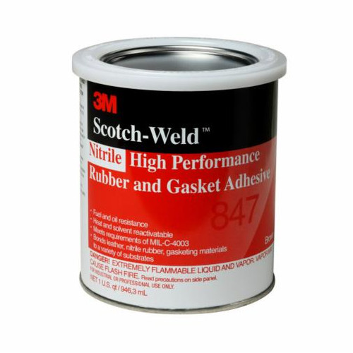 Adhésif caoutchouc et joints Scotch-WeldMC Haute Performance, Gallon, Brun Adhésif caoutchouc et joints Scotch-WeldMC Haute Performance, Gallon, Brun