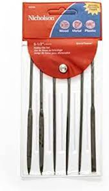 Limes miniatures ergonomiques, 6 pièces