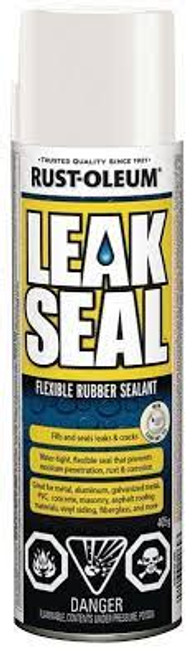 Scellant flexible pour caoutchouc LeakSealMC - Canette aérosol - Blanc Scellant flexible pour caoutchouc LeakSealMC - Canette aérosol - Blanc