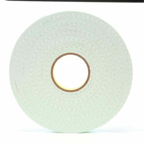 Ruban mousse d'uréthane double face 25,4 mm x 33 m 62,5 mils Ruban mousse d'uréthane double face 25,4 mm x 33 m 62,5 mils