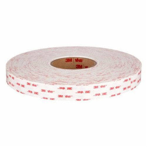 Ruban adhésif VHBMC 25,4 mm x 66 m 15 mils Ruban adhésif VHBMC 25,4 mm x 66 m 15 mils
