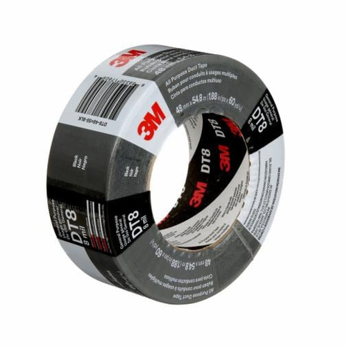 Ruban adhésif polyvalent DT8, 8 mils, Noir, 48 mm x 55 m Ruban adhésif polyvalent DT8, 8 mils, Noir, 48 mm x 55 m