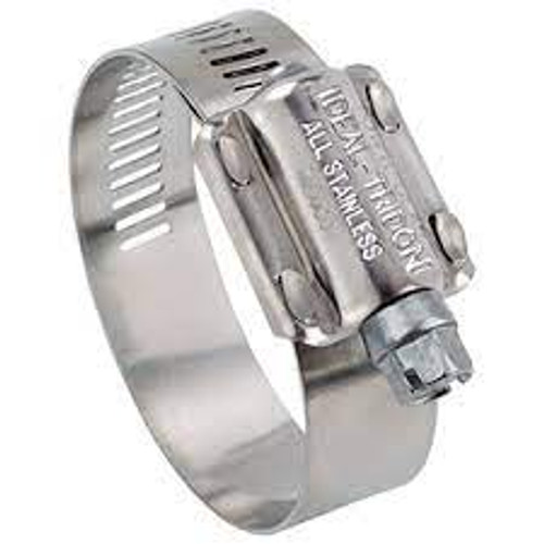 Collier Serrage Acier Inox Zinc 9/16-1 1/4 Dia min 1/2