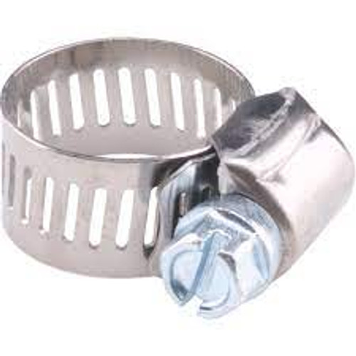 Collier Serrage Acier Inox Zinc 11/16-1 1/2 Dia min 11/16