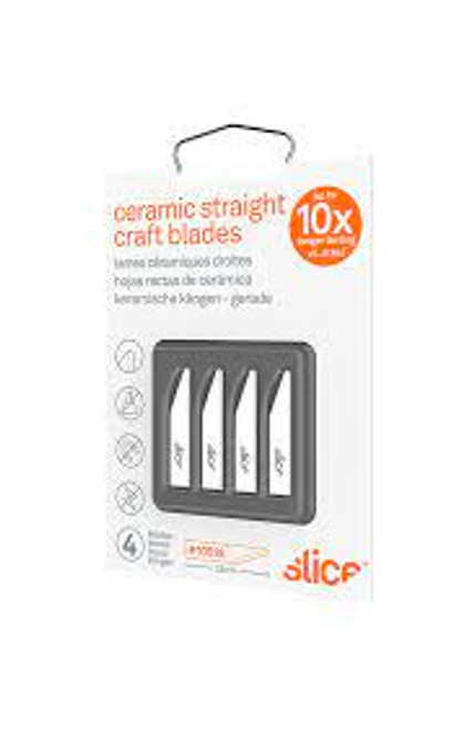 Lames droites de couteau à bout arrondi en céramique Slice, Style Simple Lames droites de couteau à bout arrondi en céramique Slice, Style Simple