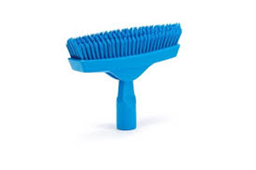 Brosse coulis ferme 9-1/4" bleue