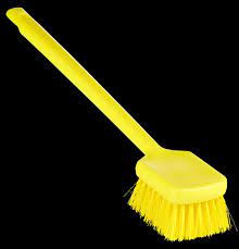 Brosse manche long ColorCore, Soies Ferme, 20 pouces, Jaune