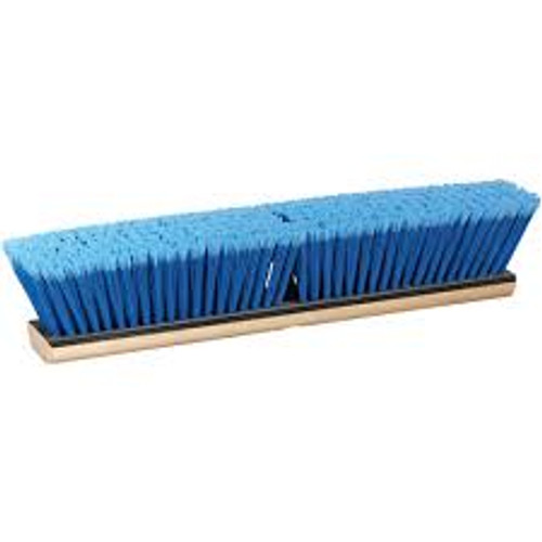 Balai-brosse à soies fleurées 24" Fin PVC Balai-brosse à soies fleurées 24" Fin PVC