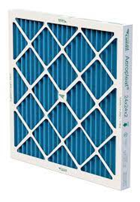 Filtres plissés panneau AeropleatMD III capacité standard Boîte MERV 8 12" x 2" x 24"