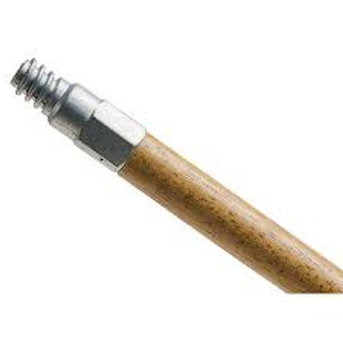 Manche bois embout métal, Pointe Filetage ACME, 15/16" dia, 60" lo Manche bois embout métal, Pointe Filetage ACME, 15/16" dia, 60" lo