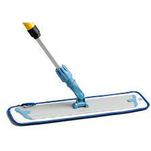 Support vadrouille épousseter microfibres boucles crochets 18" Aluminium Support vadrouille épousseter microfibres boucles crochets 18" Aluminium