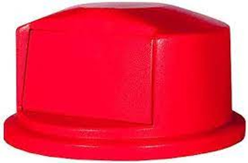 Couvercle rond BruteMD bombé plastique polyéthylène convient contenants 24" Dia.