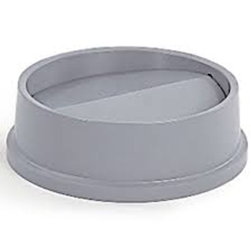 Contenant UntouchableMD avec couvercle à battant en plastique/polyéthylène pour contenants de 16-1/8" de diamètre. Contenant UntouchableMD avec couvercle à battant en plastique/polyéthylène pour contenants de 16-1/8" de diamètre.