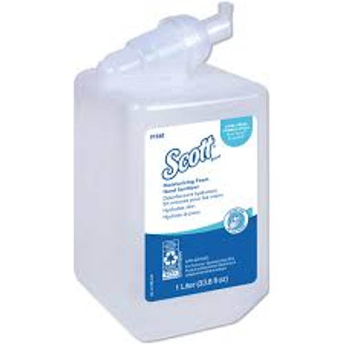 Désinfectant moussant hydratant mains ProMC ScottMD 1000 ml Cartouche recharge 62% alcool Désinfectant moussant hydratant mains ProMC ScottMD 1000 ml Cartouche recharge 62% alcool