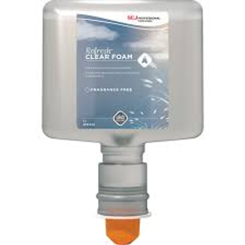 Savon Mains Transparent RefreshMC Mousse 1,2 L Sans Parfum Savon Mains Transparent RefreshMC Mousse 1,2 L Sans Parfum