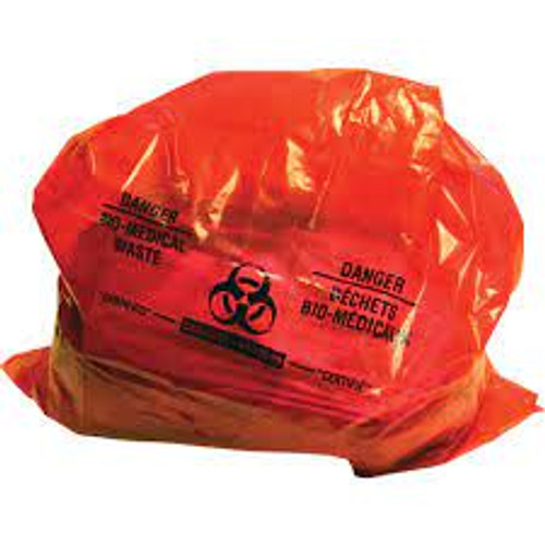 Sacs déchets bio-médicaux Sure-GuardMC, Biorisque, 50x37, 2 mil, 100/pqt Sacs déchets bio-médicaux Sure-GuardMC, Biorisque, 50x37, 2 mil, 100/pqt
