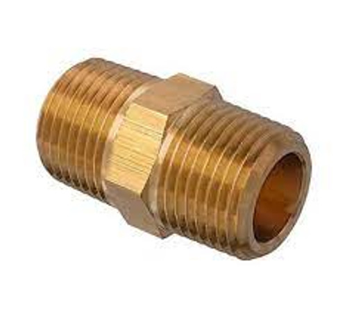 Tuyau hexagonal en laiton 3/8" standard