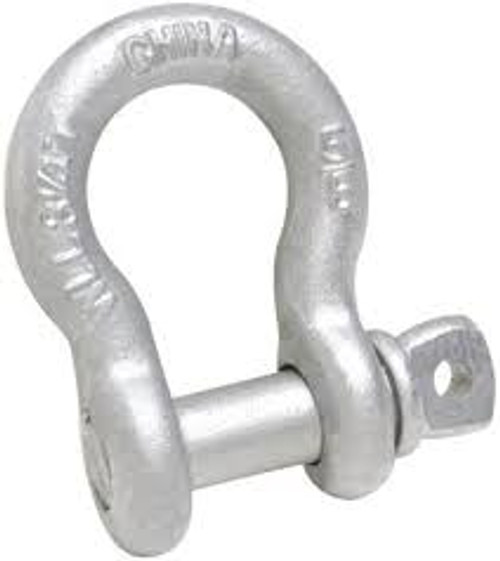 Manille ancre 5/8" Galvanisé chaud