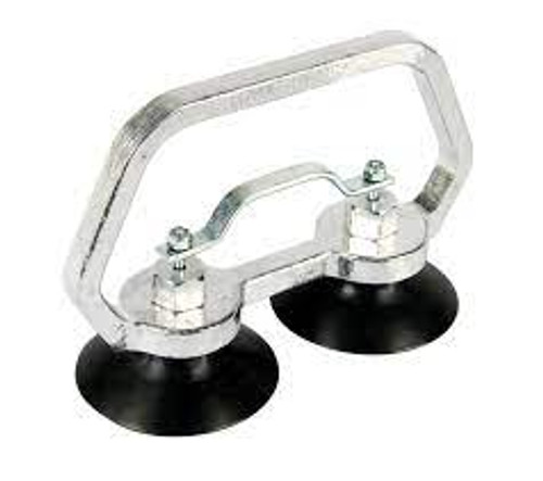 Ventouse double industrielle 30 lb Capacité 3" Barre à tirer 7" Longueur de la manche