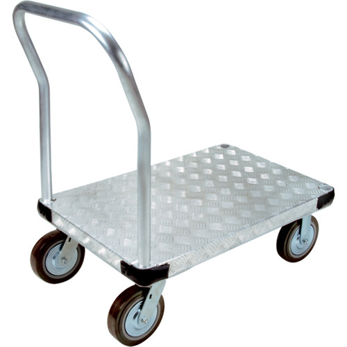 Chariot plateforme aluminium 30" x 60" 4000 lb Polyuréthane Chariot plateforme aluminium 30" x 60" 4000 lb Polyuréthane