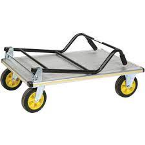 Chariot plateforme poignée ergonomique pliante Aluminium 660 lb 35-1/2" lo x 24" la Hauteur 41"