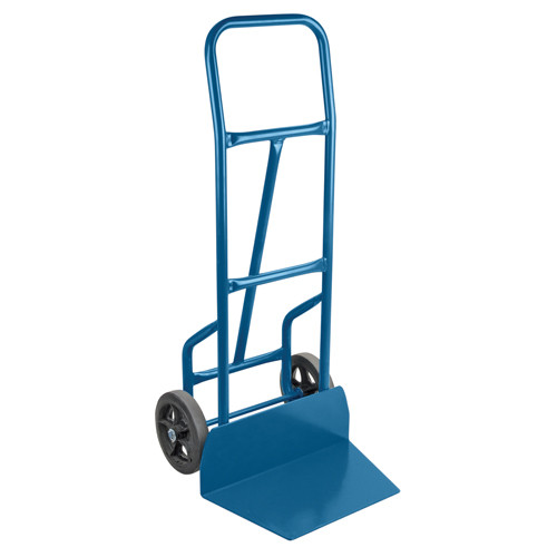 Chariot robuste style bêche, Prise Continu, Acier, Hauteur 53", Capacité 1200 lb